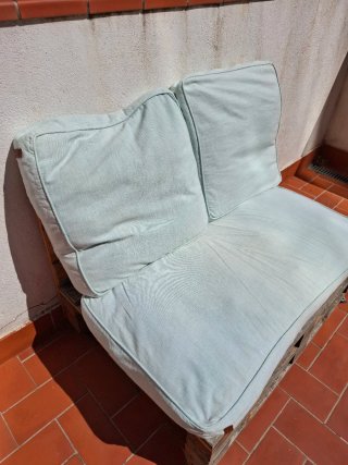 Cojines para sofá palet