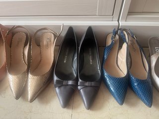 Lote Zapatos Talla 39 varias marcas. 5 euros par