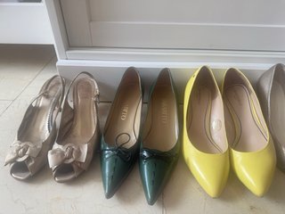 Lote Zapatos Talla 39 varias marcas. 5 euros par