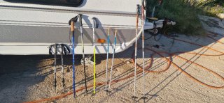 Bastones de montaña ajustables