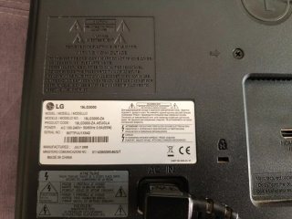 Monitor LG 19'' Negro