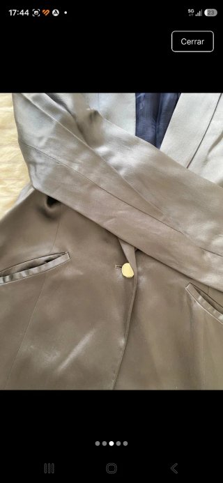 Chaqueta Ted Baker metalizada