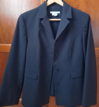Chaqueta Zara Azul Marino Nueva