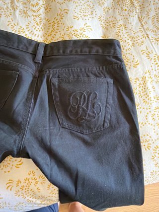 Pantalón recto Polo- Ralph Lauren negro