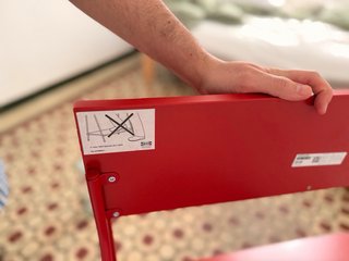 Estantería Roja IKEA KRONIKOR