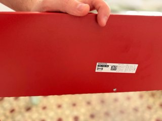 Estantería Roja IKEA KRONIKOR