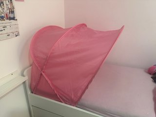 Dosel Cama Rosa Niña IKEA Sufflett