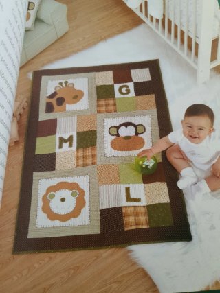 APLICACIONES DE PATCHWORK CON MOTIVOS INFANTILES