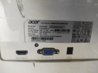 Monitor curvo Acer ED242QR