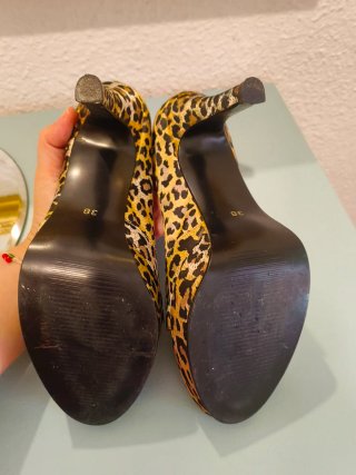 Zapatos Luichiny Leopardo Talla 38