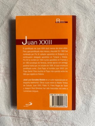 Libro “Juan XXIII: Un Papa todo Bondad”