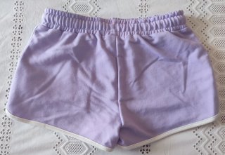 Lote 2 Pantalones cortos deportivo,azul, malva 9