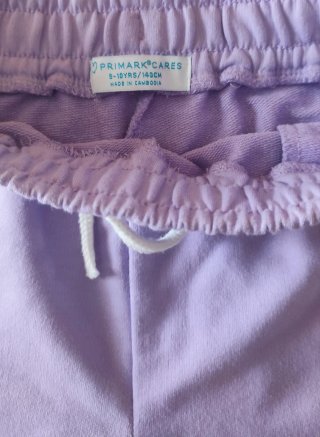 Lote 2 Pantalones cortos deportivo,azul, malva 9