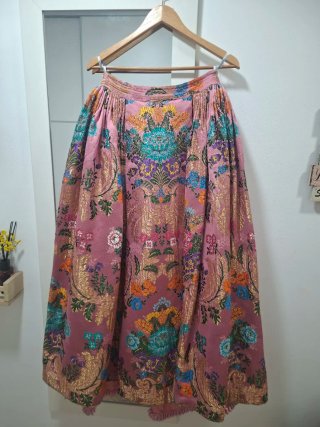 Traje de Fallera Multicolor y Rosa