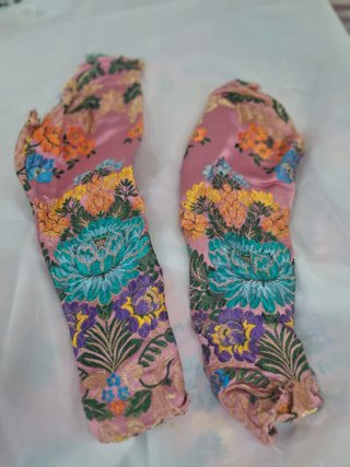 Traje de Fallera Multicolor y Rosa