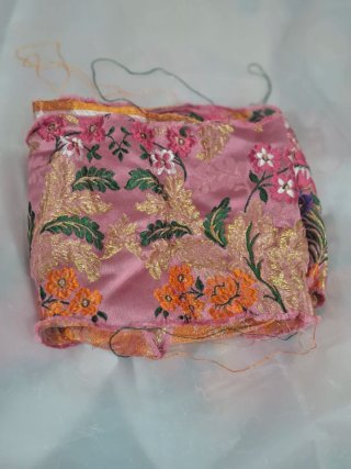 Traje de Fallera Multicolor y Rosa