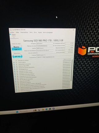 SSD Samsung 980 PRO 1TB NVMe PCIe 4.0 + Windows 11