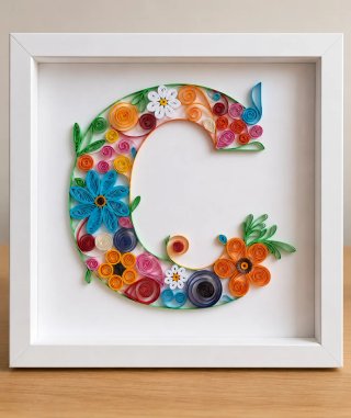 Cuadro personalizado de quilling