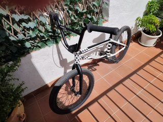 Bicicleta BMX Haro Estrellas Blanca