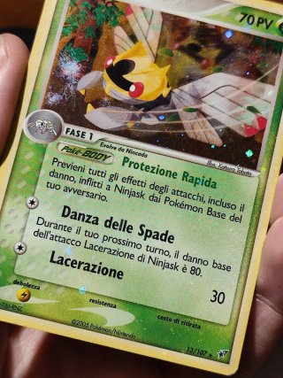 Ninjask 13/107 Carte Pokémon