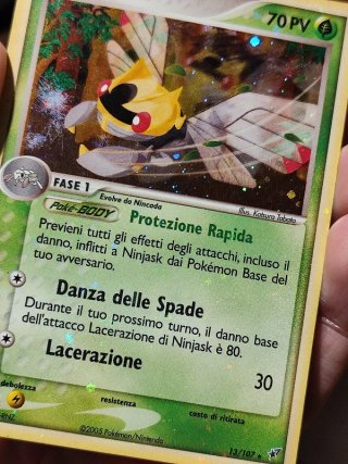 Ninjask 13/107 Carte Pokémon