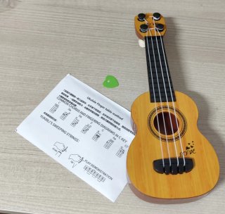 Mini Ukulele Giocattolo per Bambini e Principianti