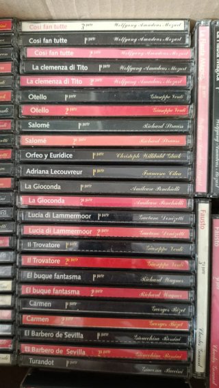 Colección Ópera Orbis Fabbri - Lote 60 CDs