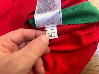 Camiseta retro futbol Nike, Portugal