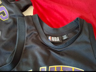 Camisetas Lakersby otra ropa baloncesto T8-9
