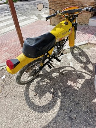 Puch Minicros TT Amarilla