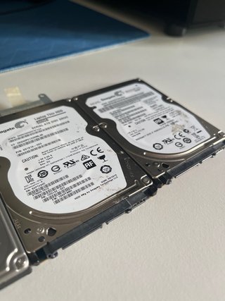 Lote 6 Discos Duros Portátil 2.5 WD, Seagate, Sams