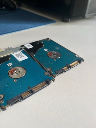 Lote 6 Discos Duros Portátil 2.5 WD, Seagate, Sams