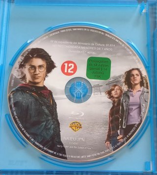 Harry Potter y el Cáliz de Fuego Blu-ray