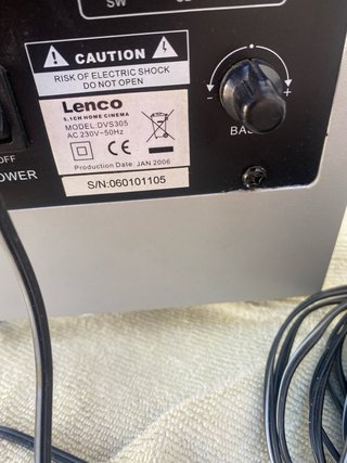 Equipo de sonido Lenco 2.1