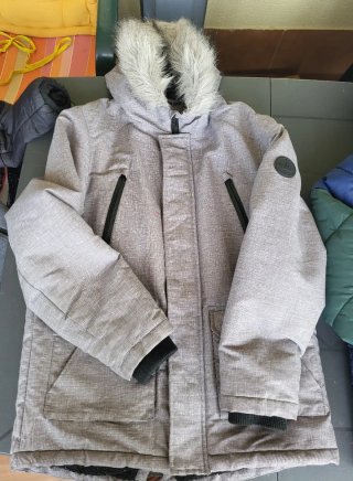Cazadora niño 11-12 años gris