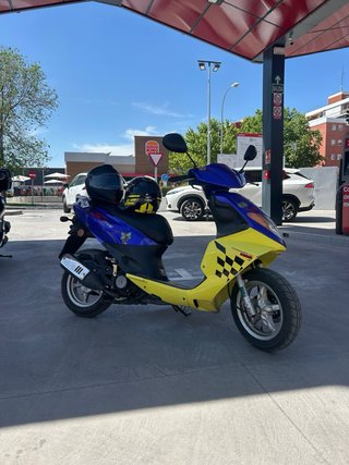 Daelim S Five Scooter Azul/Amarillo