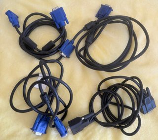 Lote 4 Cavi Monitor VGA