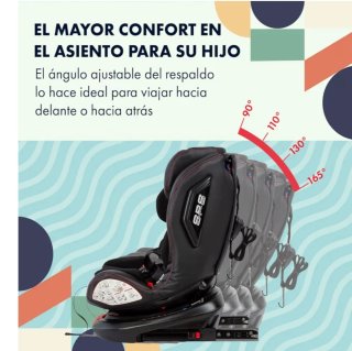 Star Ibaby Silla Coche Grupo 0+/1/2/3 Isofix 360°