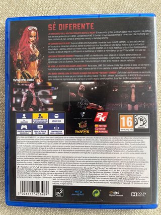 WWE 2K18 PS4 Completo Buen Estado