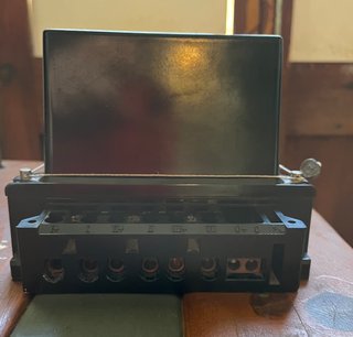 ANTIGUO CONTADOR DE LUZ TRIFÁSICO SIEMENS