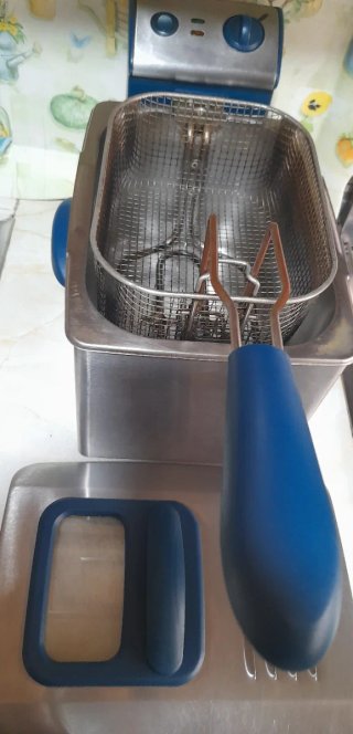 Freidora Eléctrica Acero Inoxidable