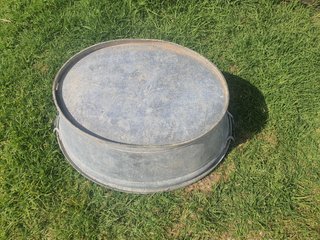 Bañera Zinc Vintage ZEUNA (80L) - Alemania 1940s/5
