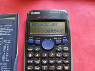 Calculadora Casio FX-350 ES Plus