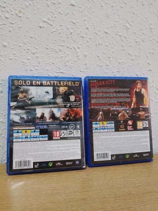 Juegos PS4: WWE 2K17 y Battlefield 4