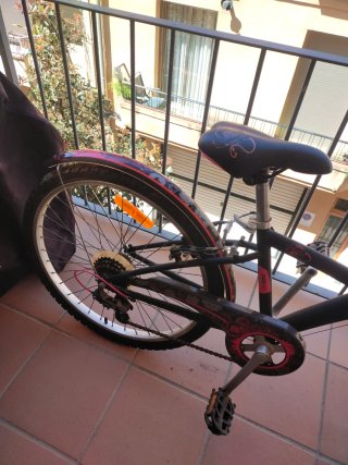 Bicicleta B'TWIN Poply 500 24