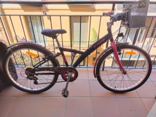 Bicicleta B'TWIN Poply 500 24