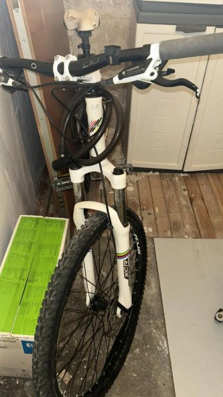 Bicicleta Orbea Blanca
