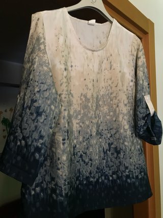Blusa fantasia manica 7/8 tg. L - AproductZ