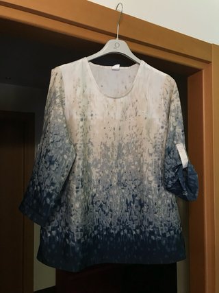 Blusa fantasia manica 7/8 tg. L - AproductZ