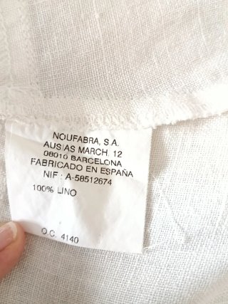 Chaqueta color marfil T.44